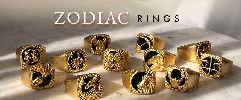 Zodiac signet ring – TED&MAG JEWELRY STUDIO